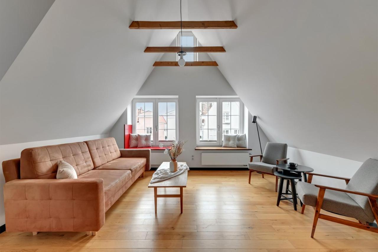 3-Level Apartment With A View Of St Mary'S Basilica By Downtown Apartments Gdańsk Eksteriør billede